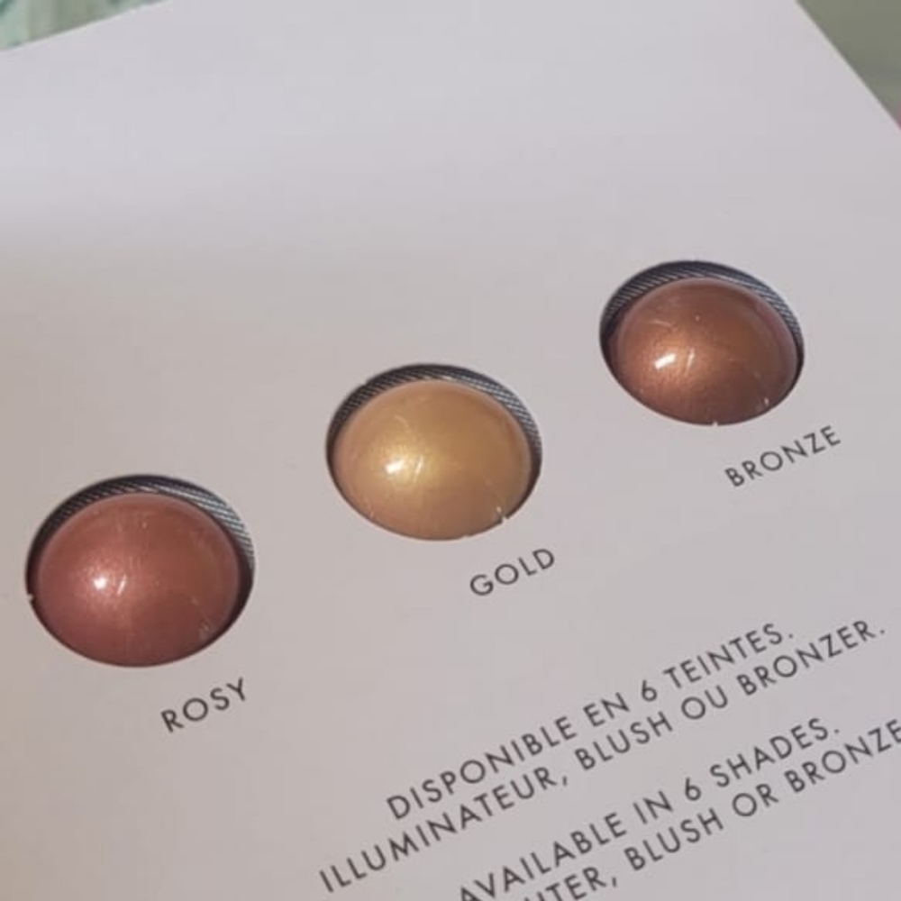 Dior glow maximizer shade card